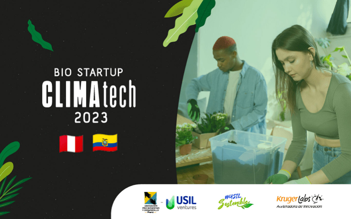 Perú y Ecuador anuncian concurso BioStartup Climatech Edition para emprendedores latinoamericanos